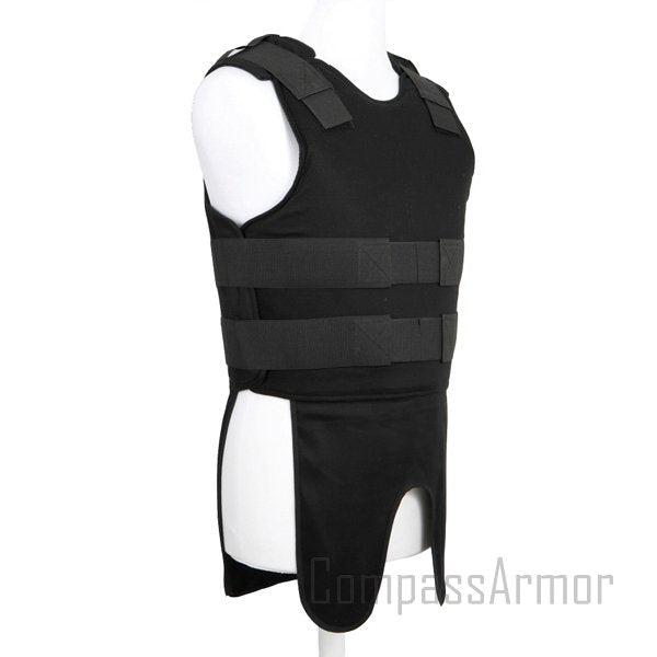 LIGHT-WEIGHT CONCEALED BULLETPROOF VEST with 10x12 Plate-Pouch BPV-S –  Compass Armor Gear