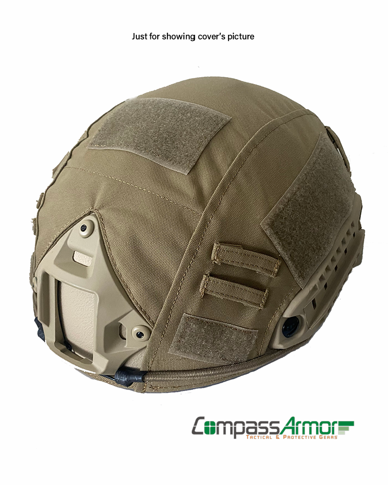 compass motorcycle helmet FAST Ballistic High Cut Helmet Anti-bullet Helmet NIJ IIIA Kevlar Core – Compass Armor Gear