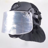 ACH-RM2-VN3A Ballistic ACH Helmet with Visor and Neck Protector