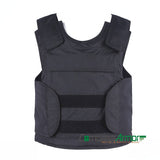 LIGHT-WEIGHT CONCEALED BULLETPROOF VEST with 10"x12" Plate-Pouch BPV-S04
